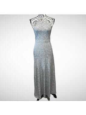 Lou & Grey Marled Space Dyed Halter Maxi size S